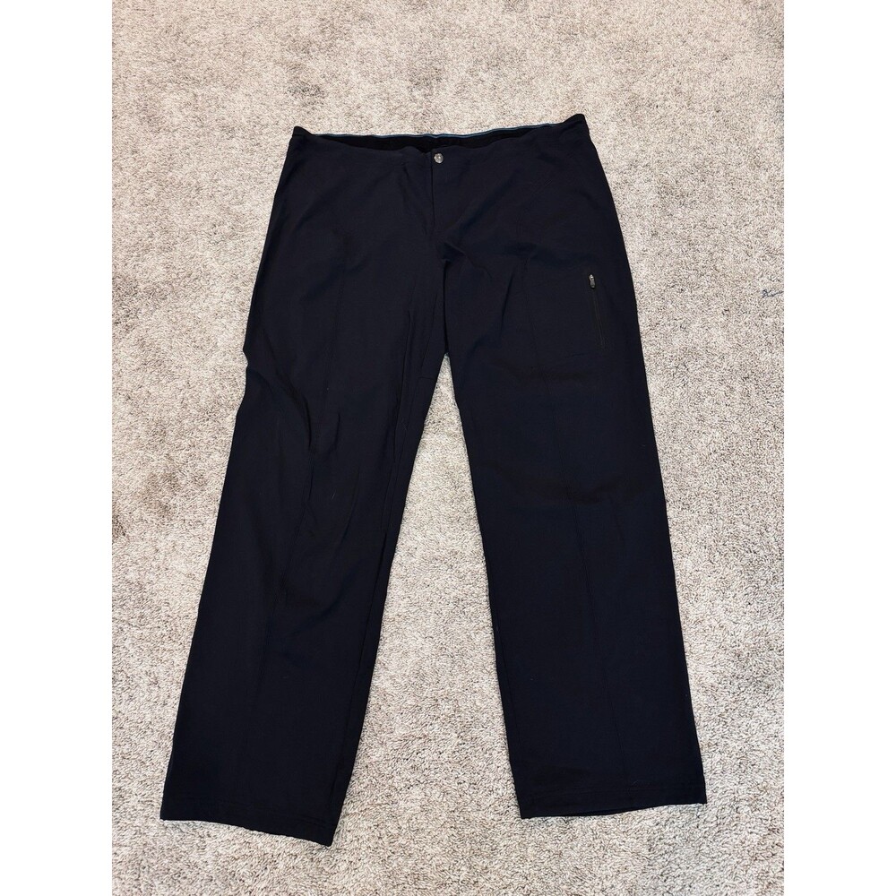 Columbia Women’s Black Omni-Shield Pants Plus Size 20 W Hiking Outdoors